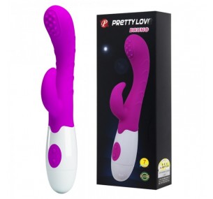 ВИБРОМАССАЖЕР PRETTY LOVE BRUNO ДЛЯ СТИМУЛЯЦИИ ТОЧКИ G И КЛИТОРА