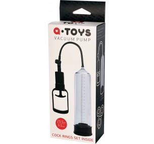 A-Toys Помпа Vacuum penis pump 