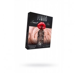 ПРЕЗЕРВАТИВЫ LUXE DOMINO SWEET SEX ЛАТТЕ МАКИАТО, 18 СМ., 3 ШТ. В УПАКОВКЕ
