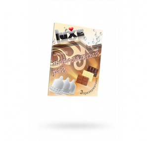 ПРЕЗЕРВАТИВЫ LUXE КОНВЕРТ, В АСОРТИМЕНТЕ, 18 СМ., 3 ШТ. В УПАКОВКЕ 