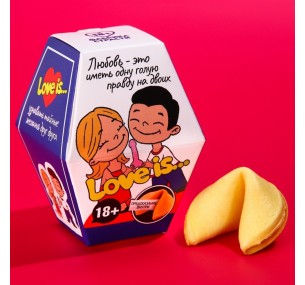 Печенье с предсказанием "Любовь это", 1 шт. x 6 г.