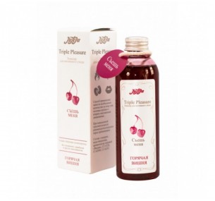ЭЛИКСИР ДЛЯ ИНТИМНОГО УХОДА "TRIPLE PLEASURE" ГОРЯЧАЯ ВИШНЯ, 65Г, РАЗОГРЕВАЮЩИЙ ЭФФЕКТ