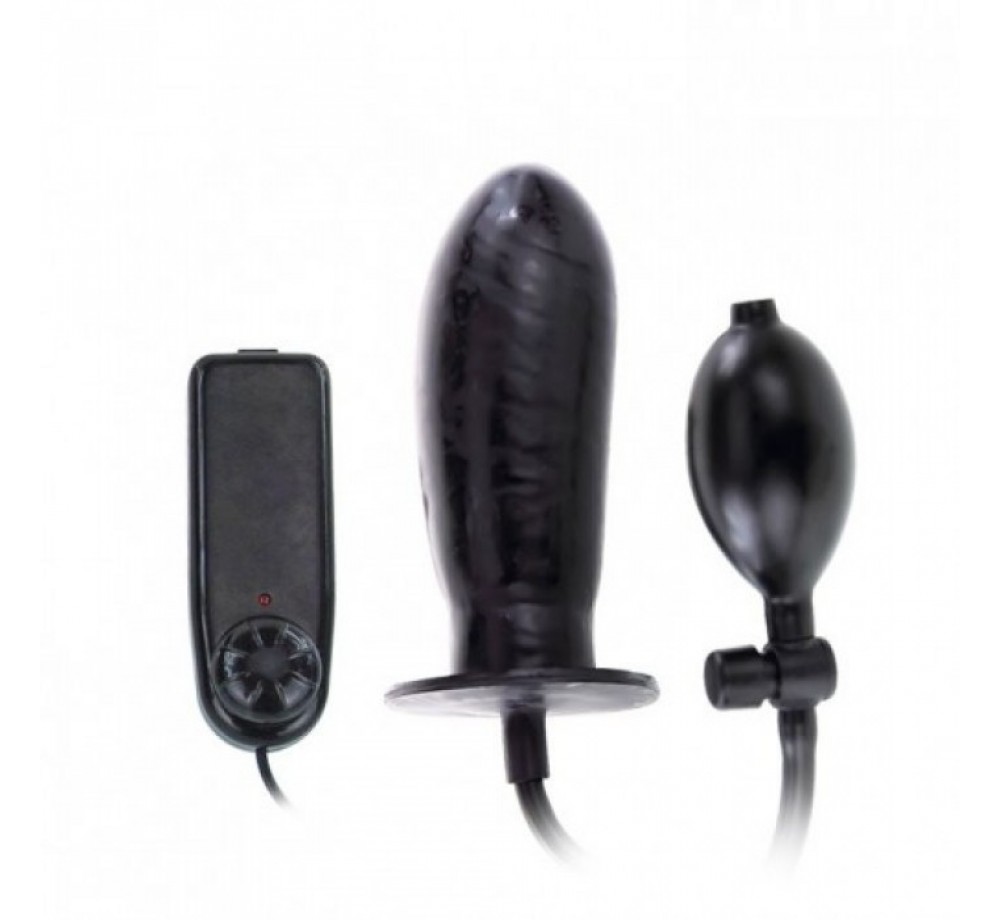 Вибратор расширяющийся с грушей Bigger Joy