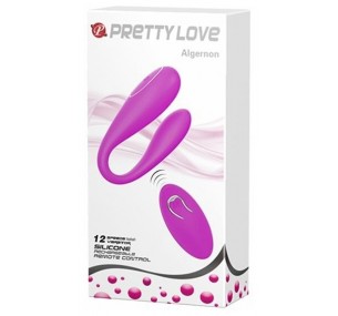 ВИБРАТОР ДЛЯ ДВОИХ С ДИСТАНЦИОННЫМ УПРАВЛЕНИЕМ PRETTY LOVE 