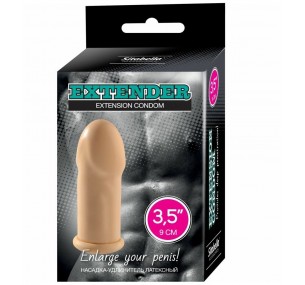 НАСАДКА-УДЛИНИТЕЛЬ ЛАТЕКСНЫЙ "СИТАБЕЛЛА" L 3,5" (9 см) телесная 