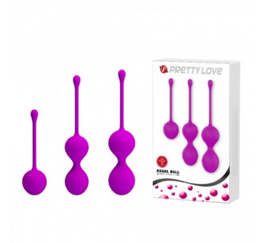 Набор вагинальных шариков со смещенным центром тяжести, арт BI-014505