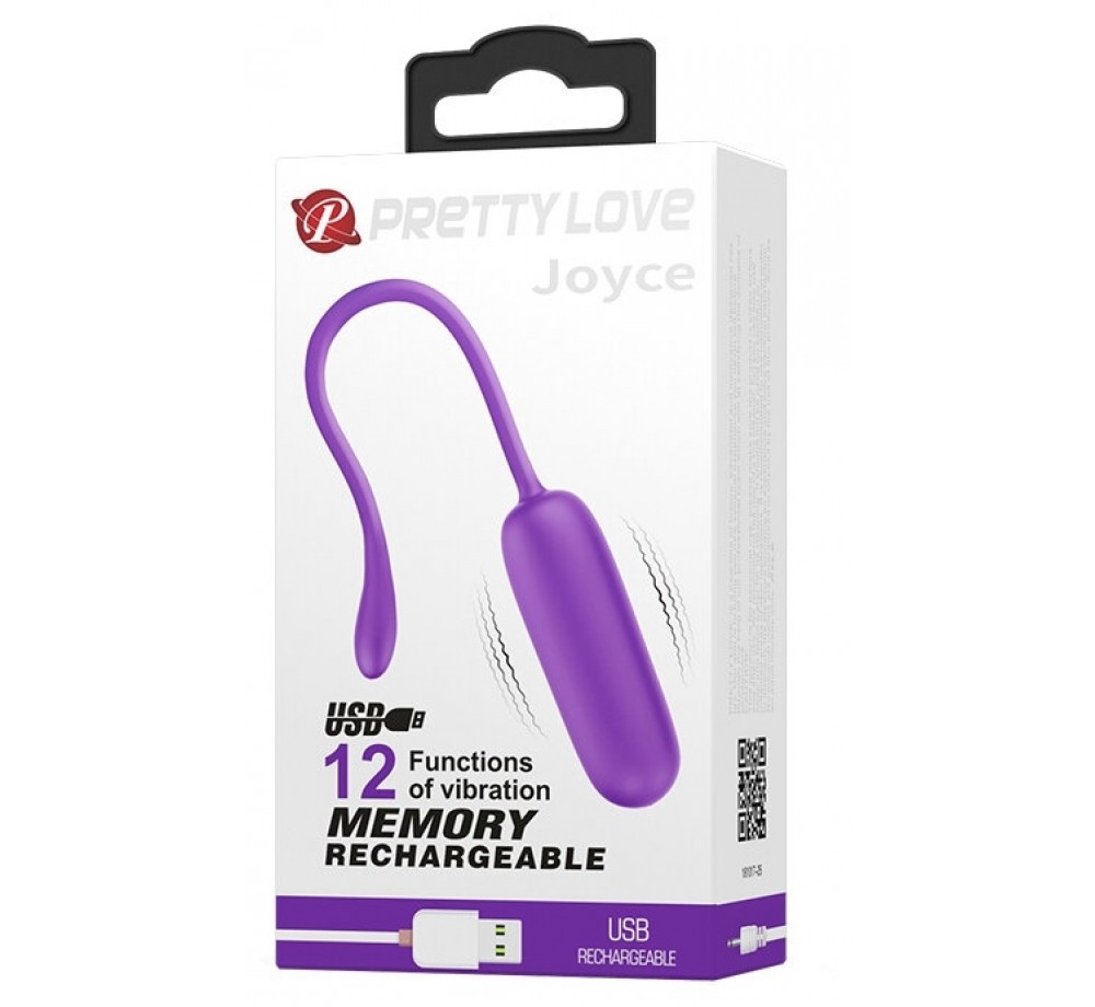 Виброяйцо Baile Joyce / BI-014665-2 (фиолетовый)