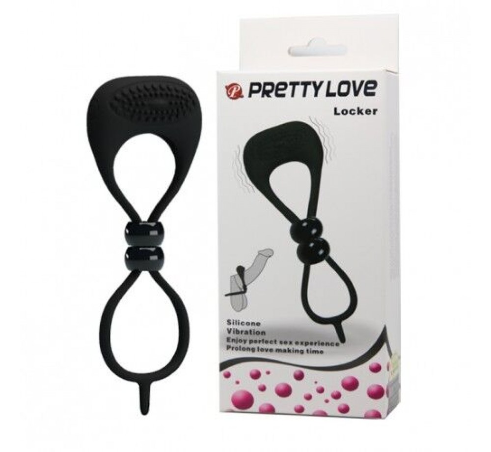 Лассо Baile на пенис и мошонку с вибрацией Pretty Love Locker