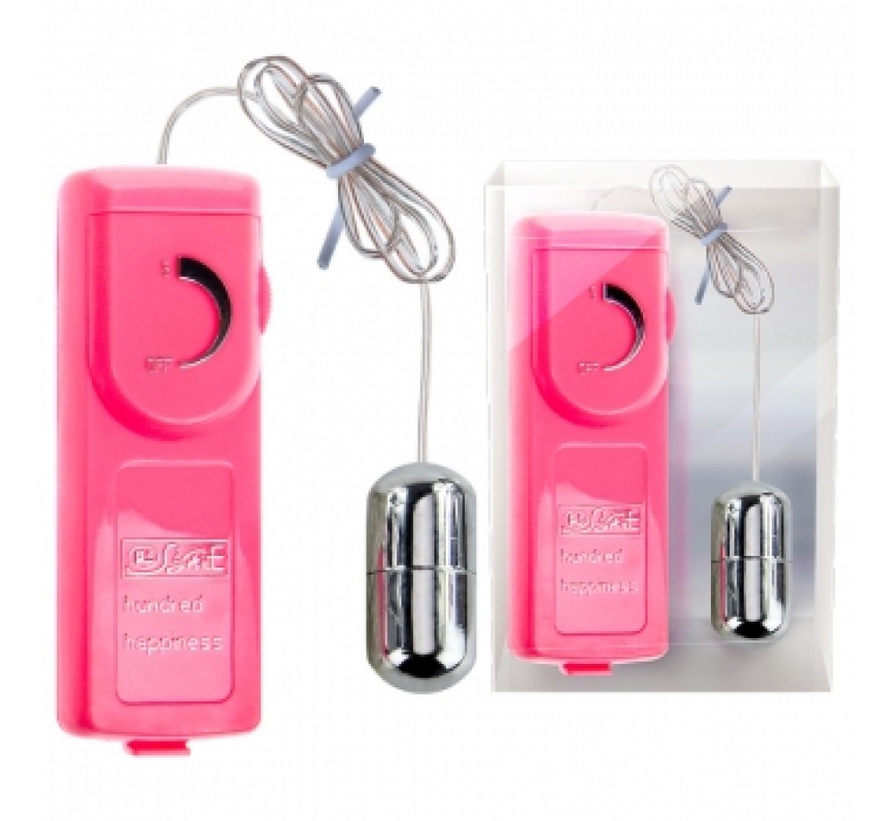 Baile Виброяйцо из ABS с проводным пультом 5.8 см (BI-010015)