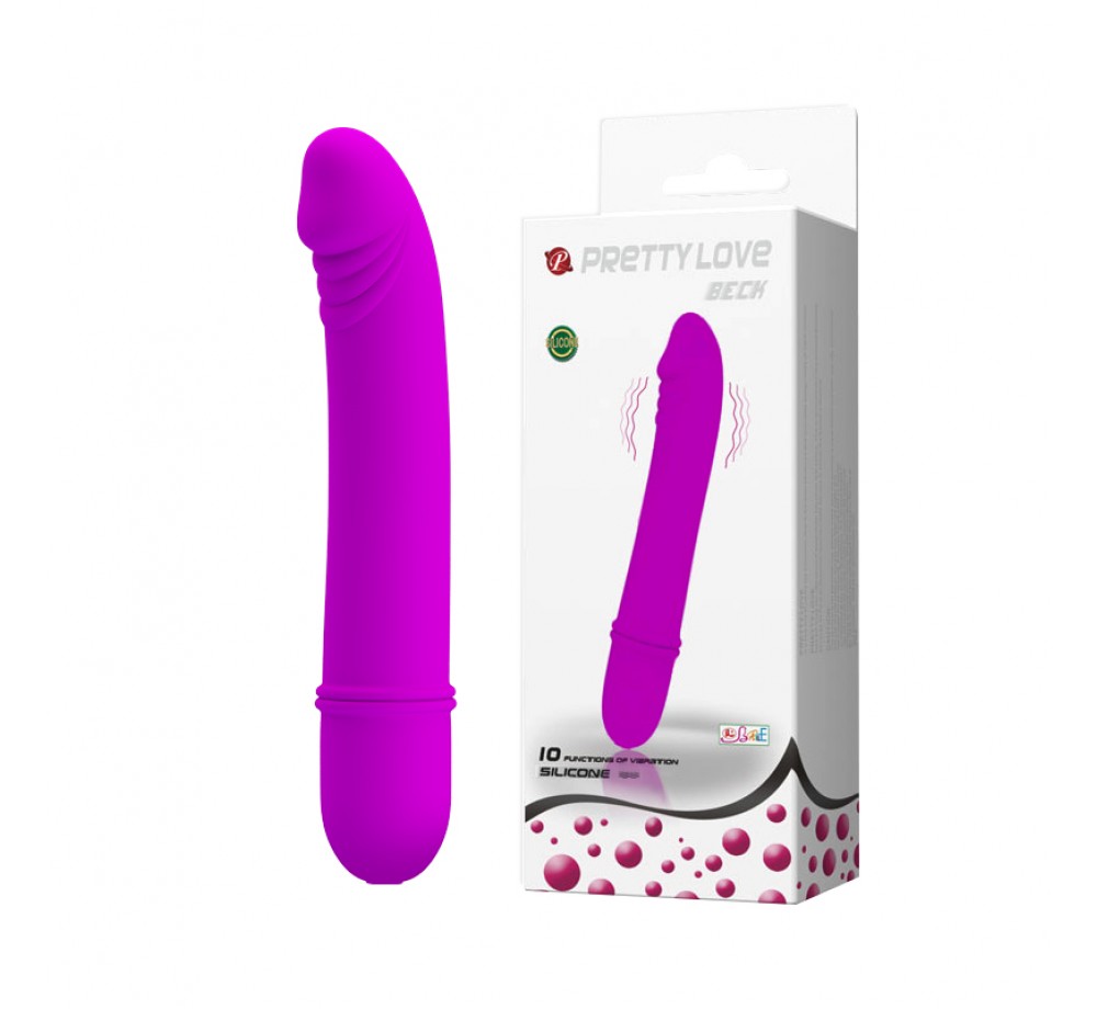 Pretty love Мини-вибратор силиконовый Beck 12 см