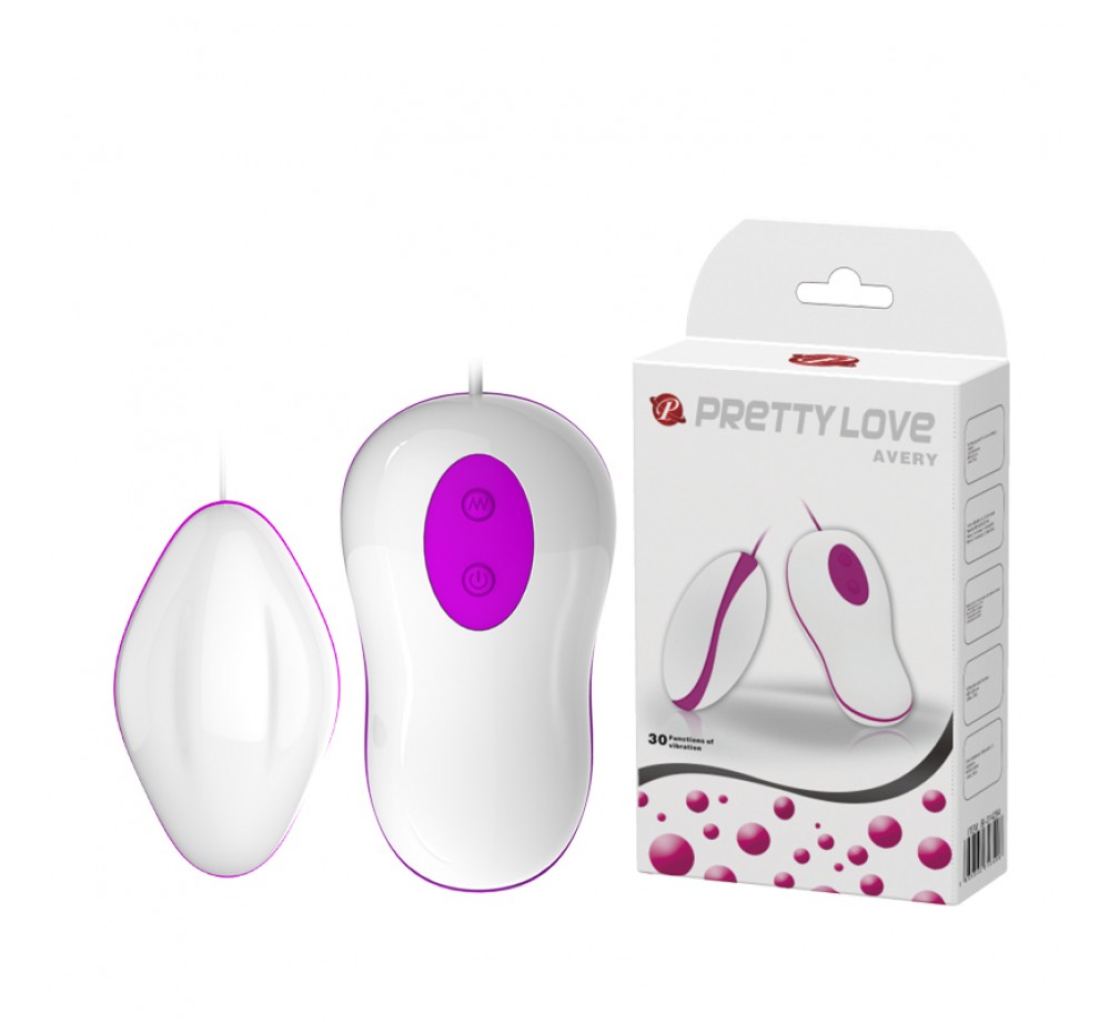 Продолговатое виброяйцо Avery с выносным пультом управления