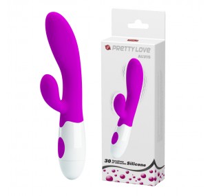 Вибратор Baile BI-014263, фиолетовый, 20,5 см