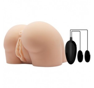 Мастурбатор с двумя отверстиями и вибрацией 