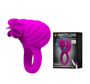 Эрекционное кольцо Baile Pretty Love Frances с ротацией