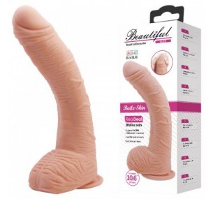 Фаллоимитатор Baile ALEX на присоске телесный