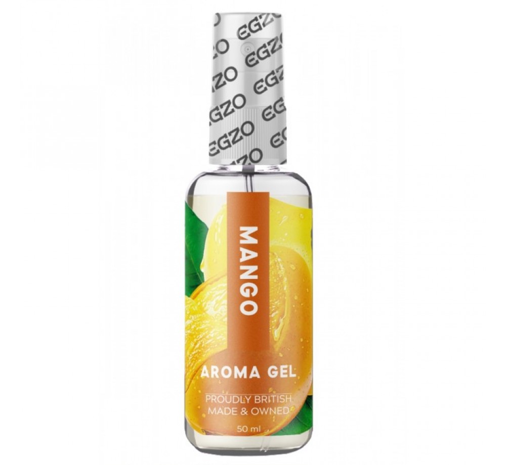 ГЕЛЬ УВЛАЖНЯЮЩИЙ НА ВОДНОЙ ОСНОВЕ EGZO AROMA MANGO 50 МЛ., АРТ. EG-AR-MANG