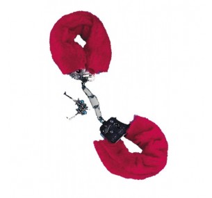 НАРУЧНИКИ КРАСНЫЕ 6 СМ