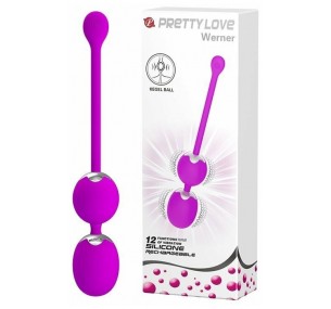  Вагинальные виброшарики Werner Pretty love 