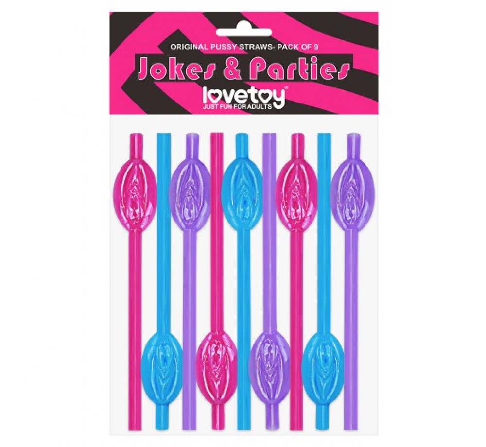 ТРУБОЧКИ РАЗНОЦВЕТНЫЕ ORIGINAL PUSSY STRAWS