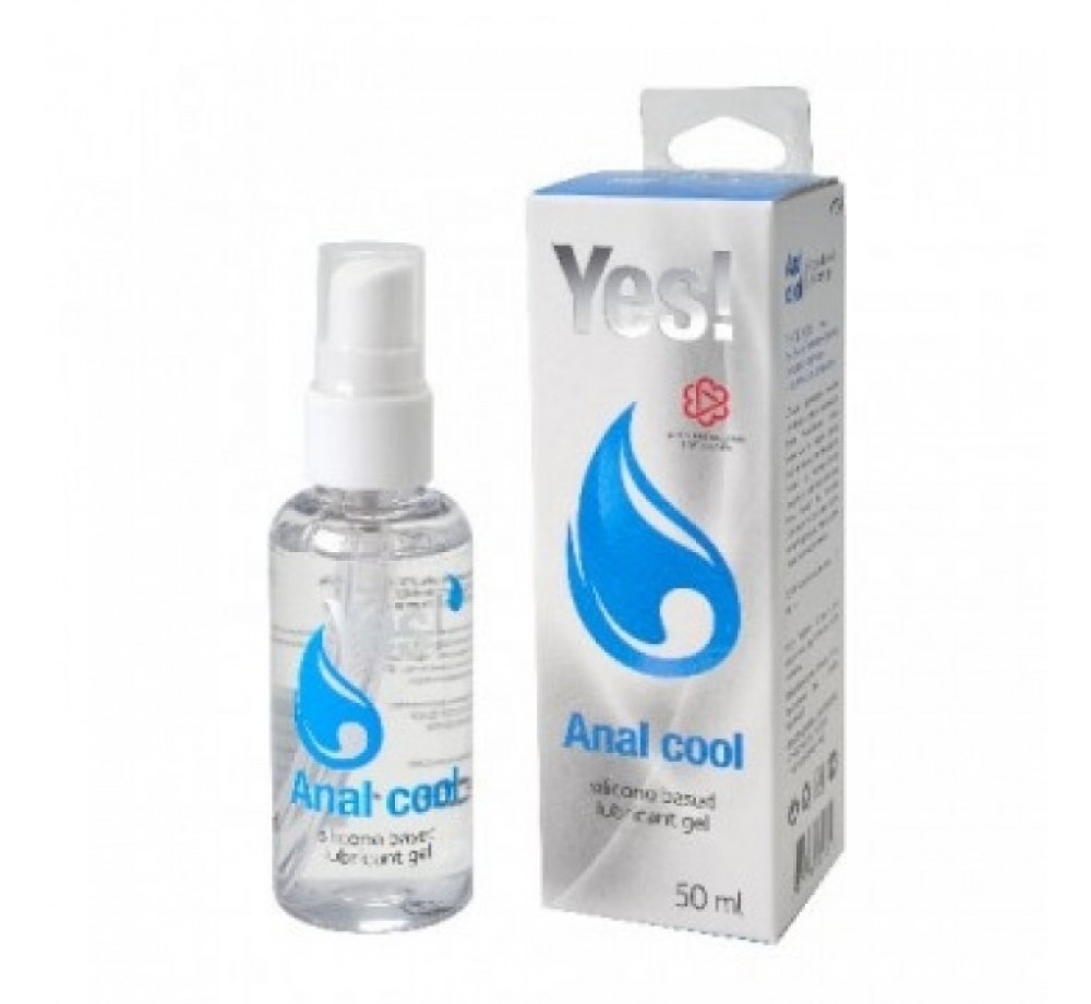 ГЕЛЬ-СМАЗКА СИЛИКОНОВЫЙ "YES ANAL COOL" С МЕНТОЛОМ 50 МЛ, АРТ. 4707