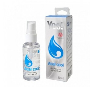 ГЕЛЬ-СМАЗКА СИЛИКОНОВЫЙ "YES ANAL COOL" С МЕНТОЛОМ 50 МЛ, АРТ. 4707