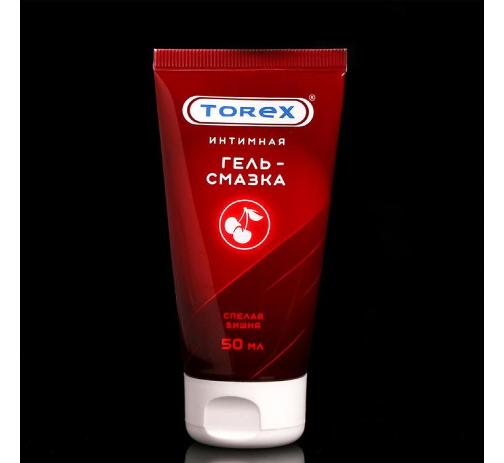 Гель-лубрикант Torex "Спелая вишня", интимный, 50 мл