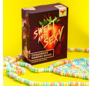 Драже съедобное белье Sweet and sexy, 150 г.