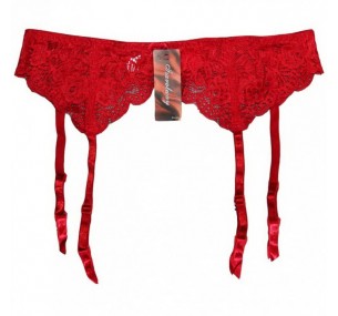 ПОЯС ДЛЯ ЧУЛОК, КРАСНЫЙ, АРТ 1414-1