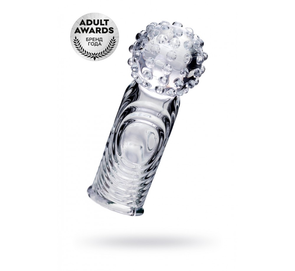 НАСАДКА НА ПАЛЕЦ A-TOYS RICOL, ТРЕ, ПРОЗРАЧНЫЙ, 8 СМ