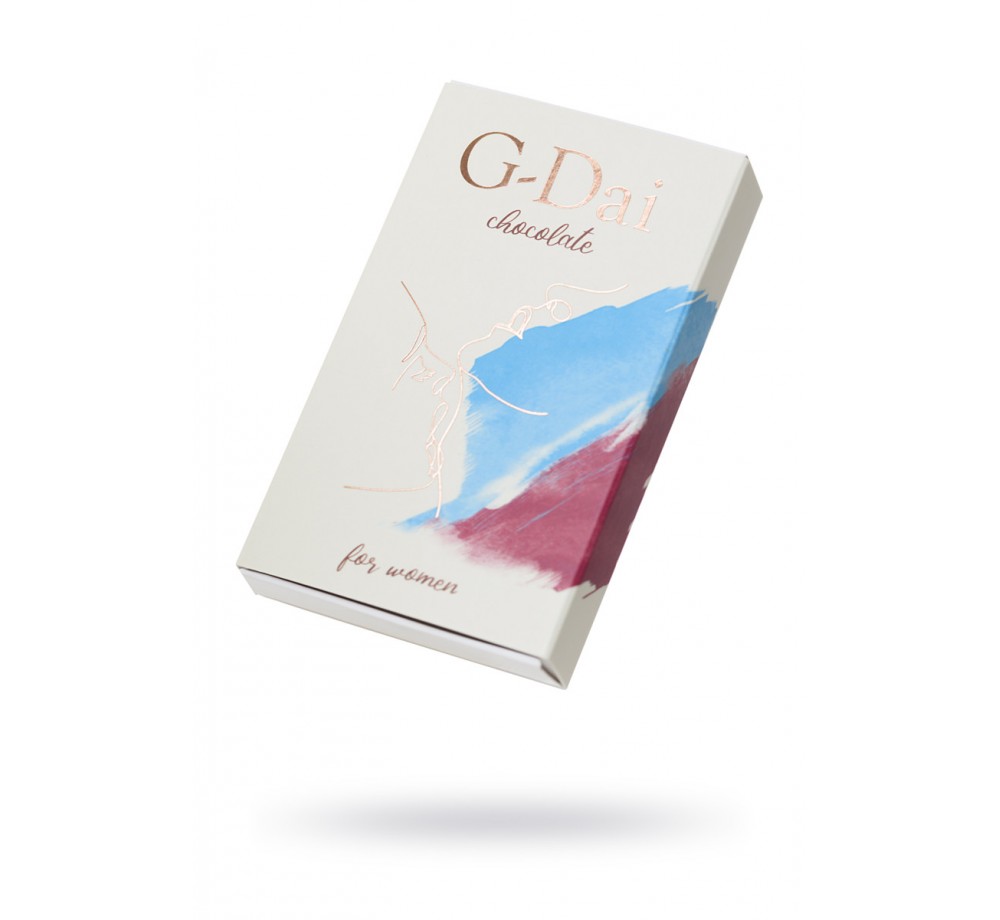 ВОЗБУЖДАЮЩИЙ ШОКОЛАД ДЛЯ ЖЕНЩИН G-DAI, 15 ГР