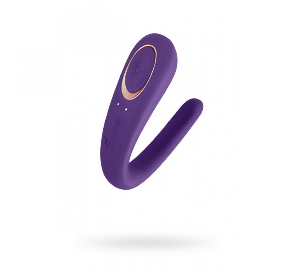 МНОГОФУНКЦИОНАЛЬНЫЙ СТИМУЛЯТОР ДЛЯ ПАР SATISFYER PARTNER TOY, СИЛИКОН, ФИОЛЕТОВЫЙ, 18,5СМ, АРТ J2008-2