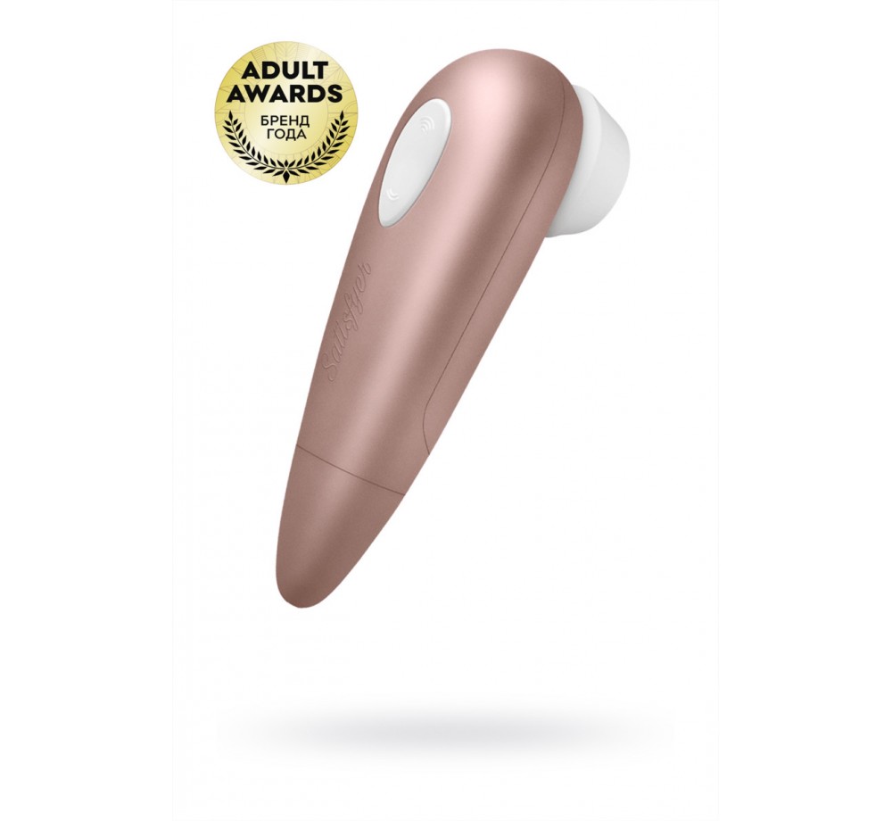ВАКУУМ-ВОЛНОВОЙ БЕСКОНТАКТНЫЙ СТИМУЛЯТОР КЛИТОРА SATISFYER 1 NG, ABS ПЛАСТИК, РОЗОВЫЙ, 14 СМ.