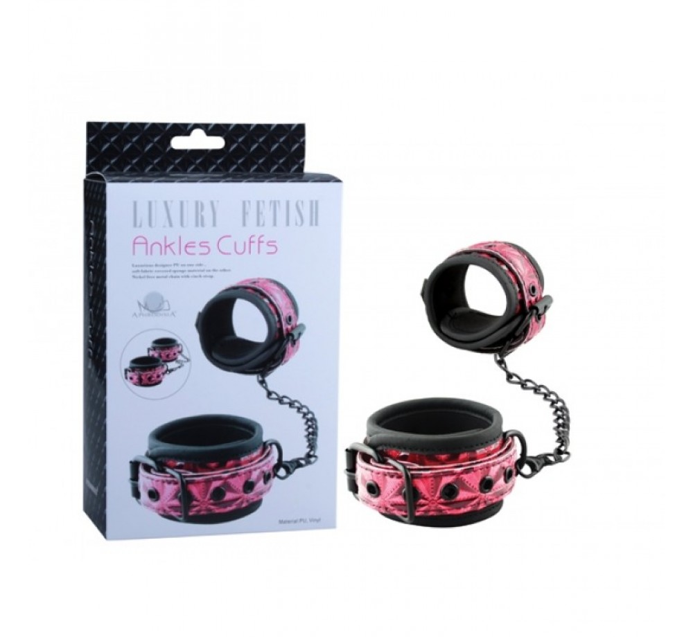 ОКОВЫ ANKLES CUFFS ЦВЕТ КРАСНЫЙ АРТ. EK-3105