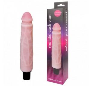 ФАЛЛОИМИТАТОР С ВИБРАЦИЕЙ REALISTIC COCK VIBE, L 255 ММ D 42 ММ АРТ. EE-10057