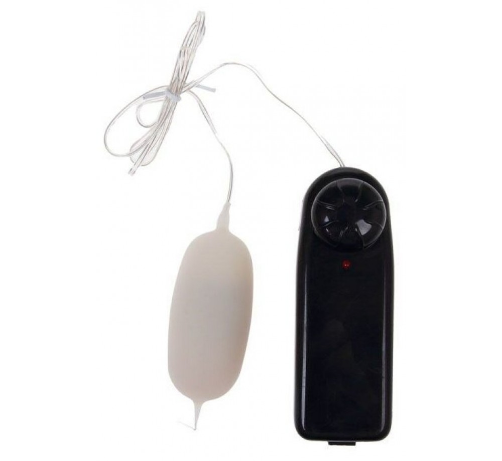 Baile Виброяйцо из TPR и ABS-пластика Eleanora с хвостиком 9 см 