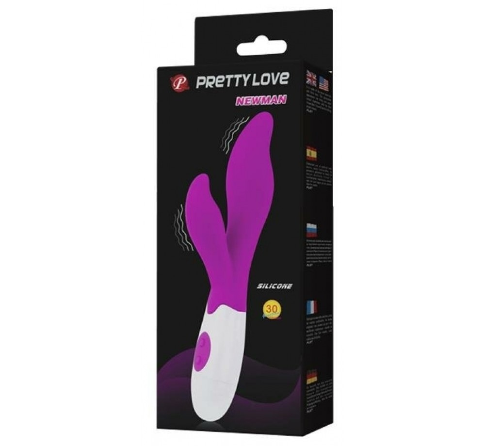 Baile Вибратор силиконовый Newman 20 см