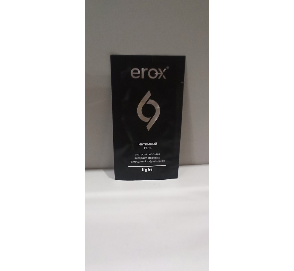 Интимный гель-лубрикант ERO-X LIGHT, пробник, 7 мл