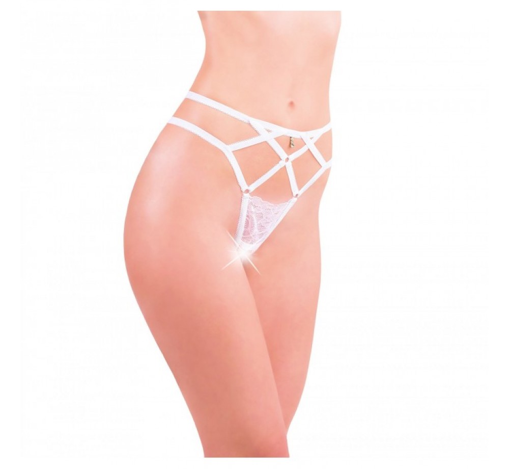 ТРУСИКИ ЖЕНСКИЕ КРУЖЕВНЫЕ С ДОСТУПОМ РАЗМ. 42-44, ЦВЕТ БЕЛЫЙ