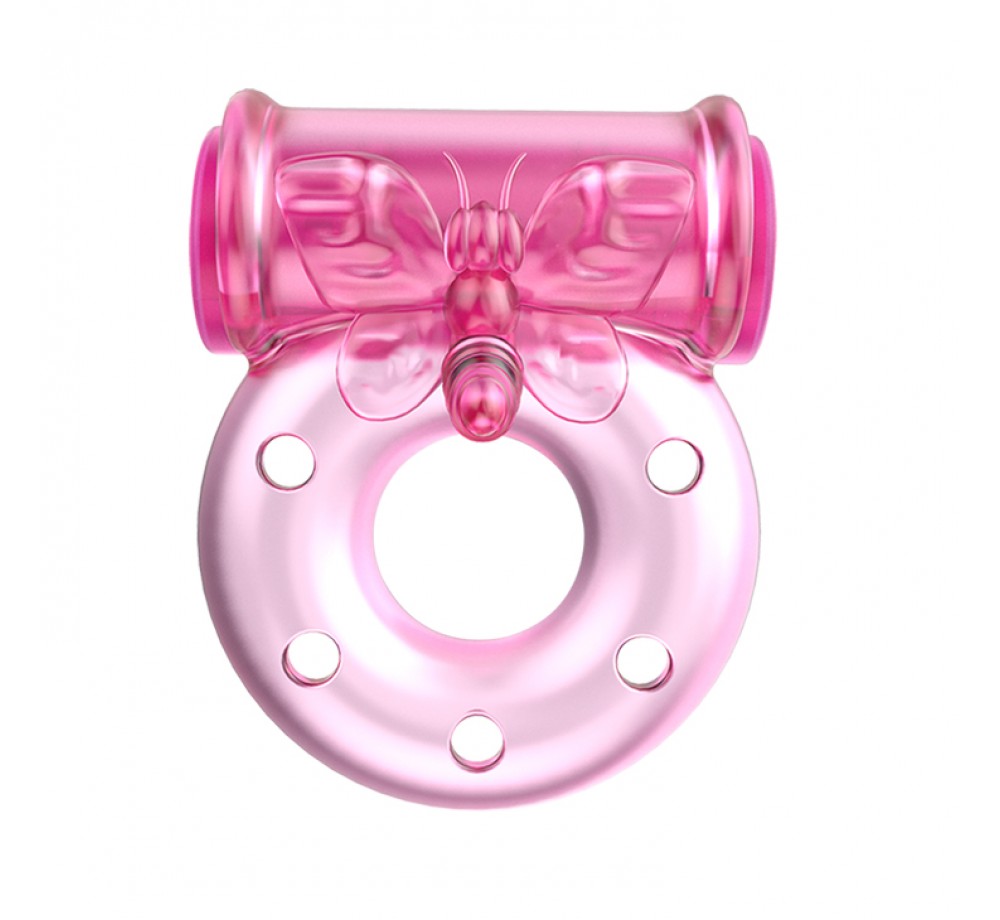 Baile кольцо с бабочкой на вибропуле (BI-010081)