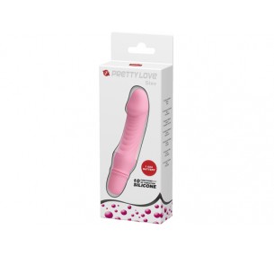 Pretty love Вибратор силиконовый Justin/Stev 13.5 см
