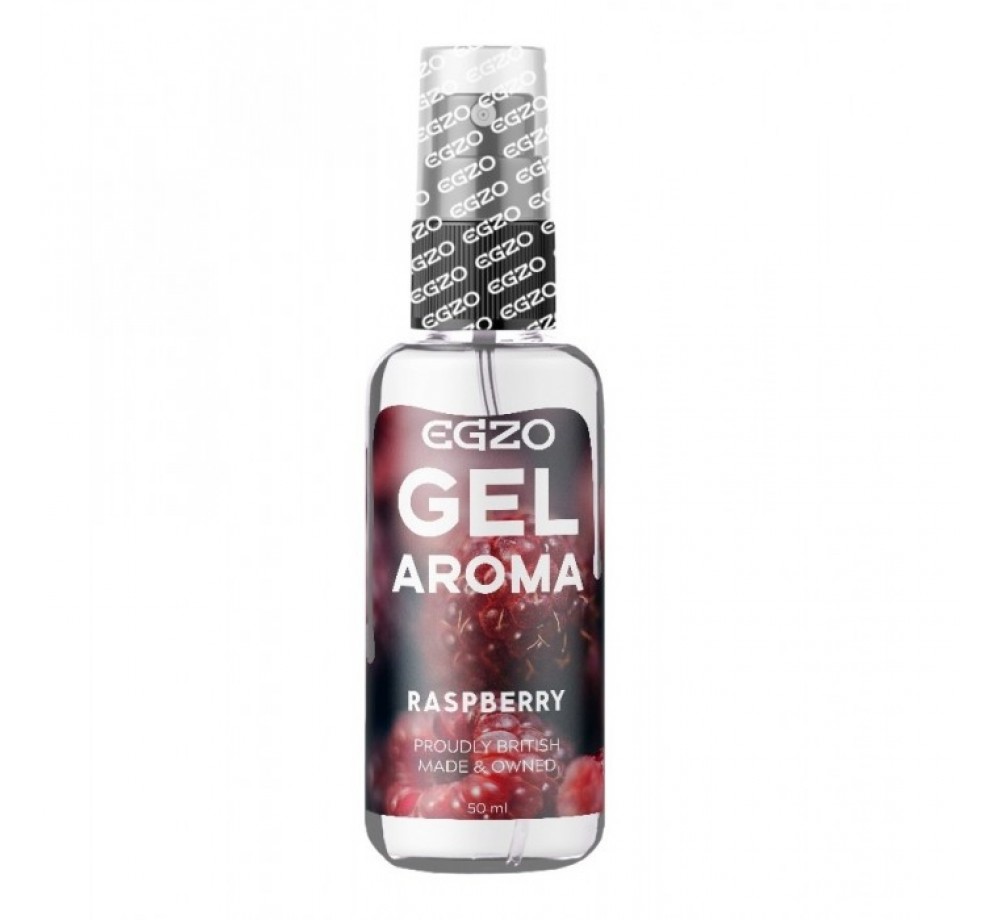 ГЕЛЬ УВЛАЖНЯЮЩИЙ НА ВОДНОЙ ОСНОВЕ EGZO AROMA RASPBERRY 50 МЛ., АРТ. EG-AR-RSB