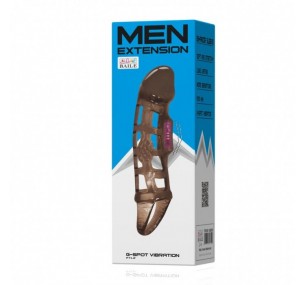 ДЫМЧАТАЯ ВИБРОНАСАДКА НА ПЕНИС С ПОДХВАТОМ, АРТ BI-026209