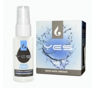 ИНТИМНЫЙ ГЕЛЬ-ЛУБРИКАНТ "YES ANAL FROST" С МЕНТОЛОМ, 30 МЛ, АРТ. 4716