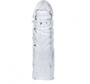 Рельефная насадка на член с закрытой головкой