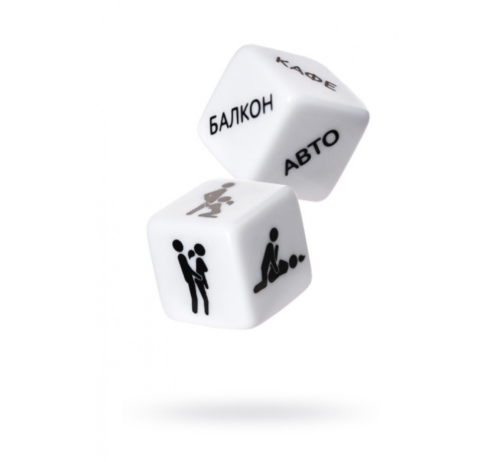 ИГРАЛЬНЫЕ КУБИКИ EROMANTICA "ГРАНИ ЛЮБВИ"