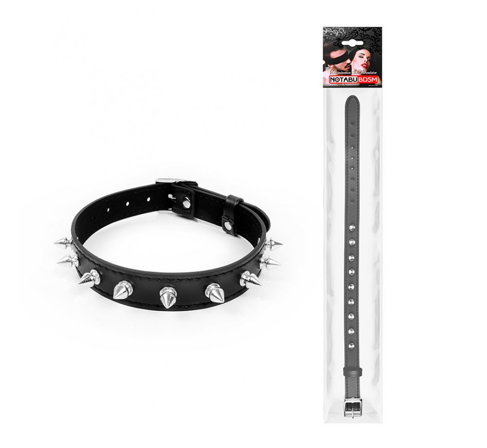 ОШЕЙНИК L 420 мм, цвет чёрный 