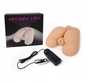 Вагина и анус Passion Lady с вибрацией 