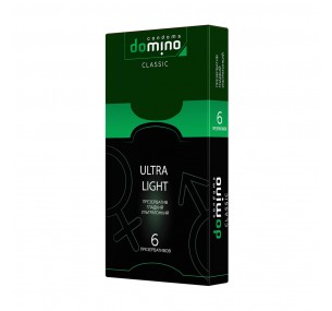 ПРЕЗЕРВАТИВЫ DOMINO CLASSICS ULTRA LIGHT 6 штук