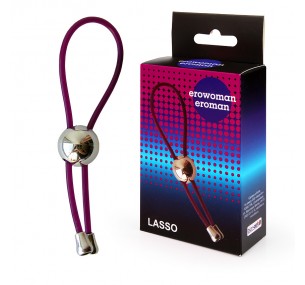 Кольцо эрекционное ЛАССО цвет фиолетовый 