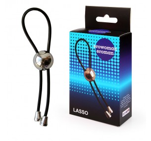 Кольцо эрекционное ЛАССО цвет чёрный 